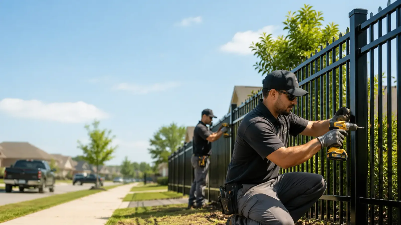 Metal Fence Installation in Terrytown, LA
